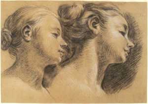 heads-of-two-girls-facing-right