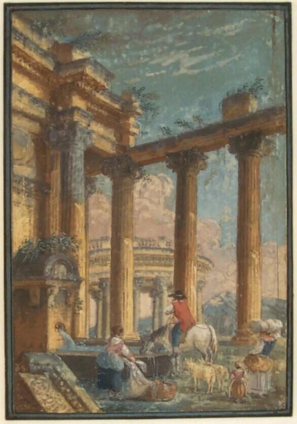 Washerwomen in Ruins