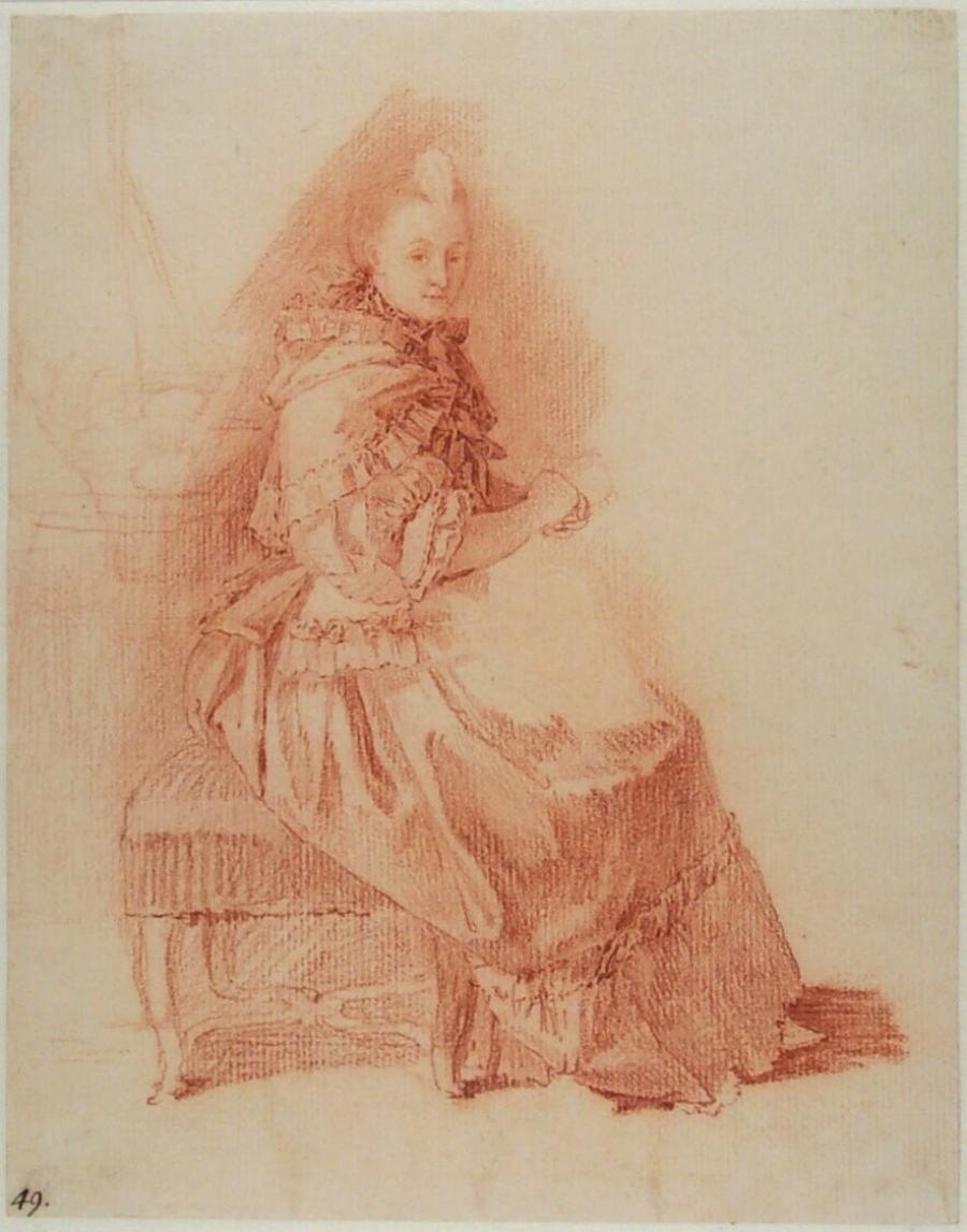 Portrait of a Seated Lady