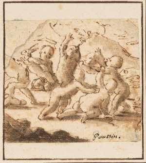 putti-spelend-met-een-duif-en-een-haas