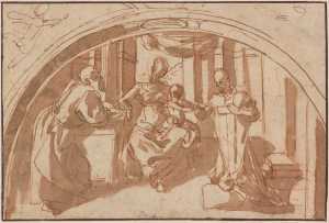 heilige-familie-met-een-geestelijke