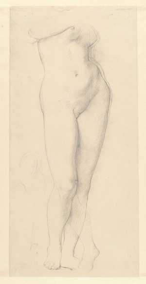 study-of-a-standing-female-nude-probably-for-the-painting-la-source-musee-du-louvre-paris