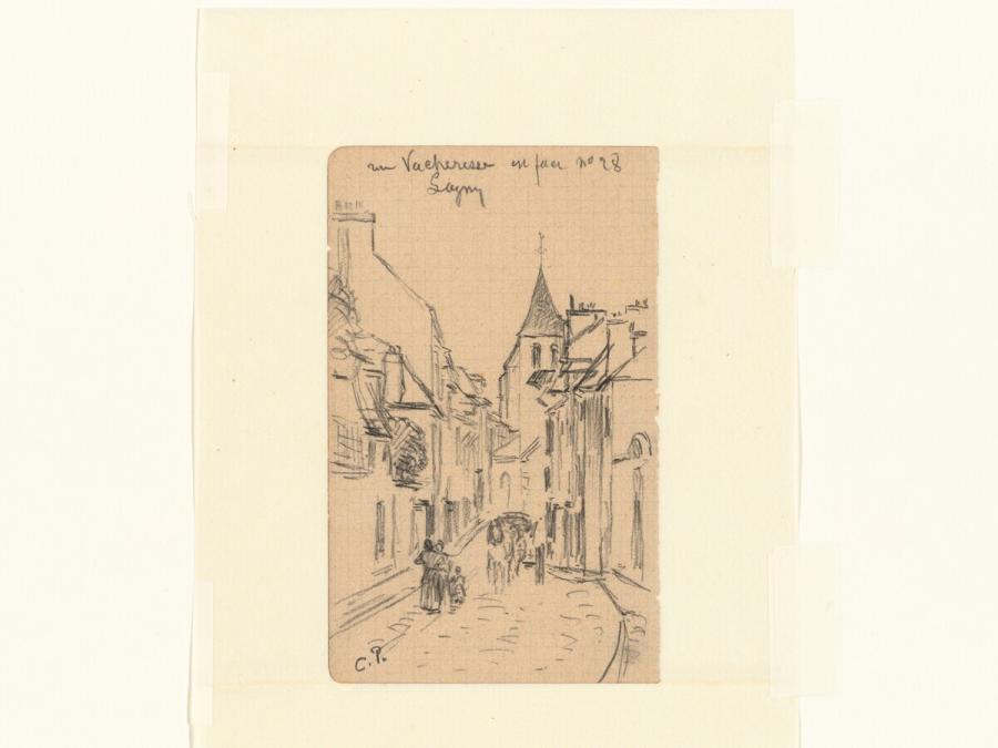 Street in Lagny, France
