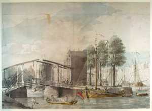 stadsgezicht-met-ophaalbrug-te-rotterdam