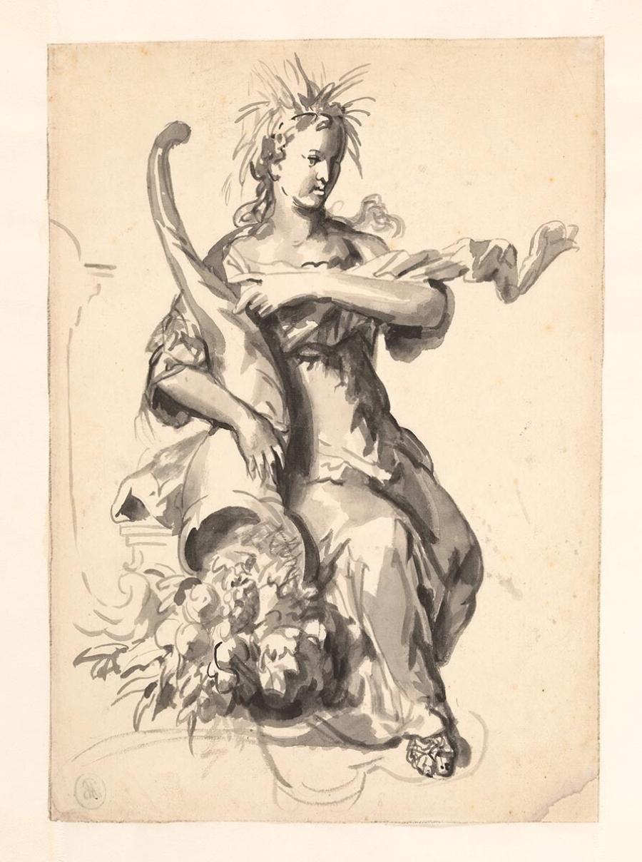 Personificatie van de overvloed