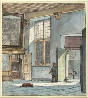 voorportaal-van-een-groot-herenhuis-met-een-jongen-en-een-hond