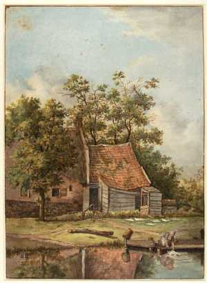 boerenwoning-aan-een-sloot-te-spaarnewoude-dorp-ten-oosten-van-haarlem