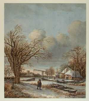 hollands-winterlandschap