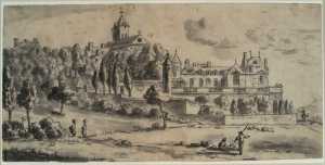 view-of-a-park-and-castle-with-church