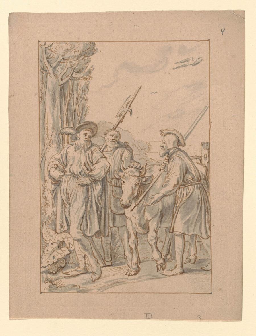 The Bailiff takes away the Cow (from a Series, II)