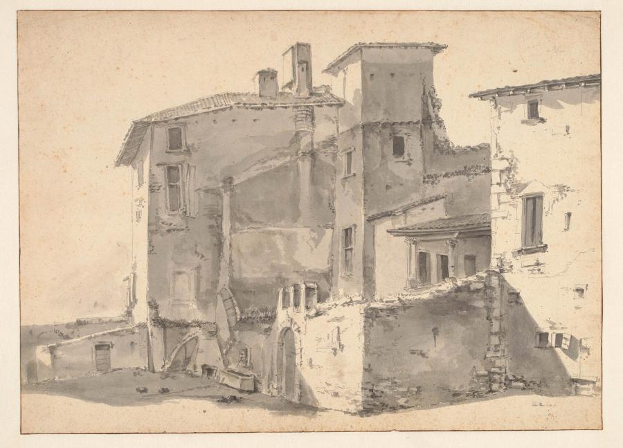 Block of Houses in Italy