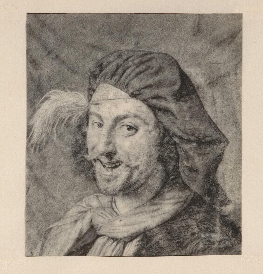 Head of a Laughing Man