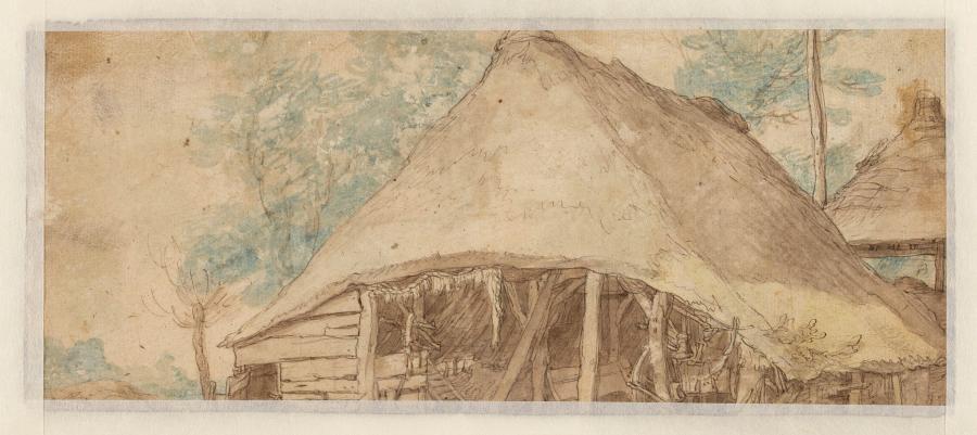 Large Barn and a Heystack