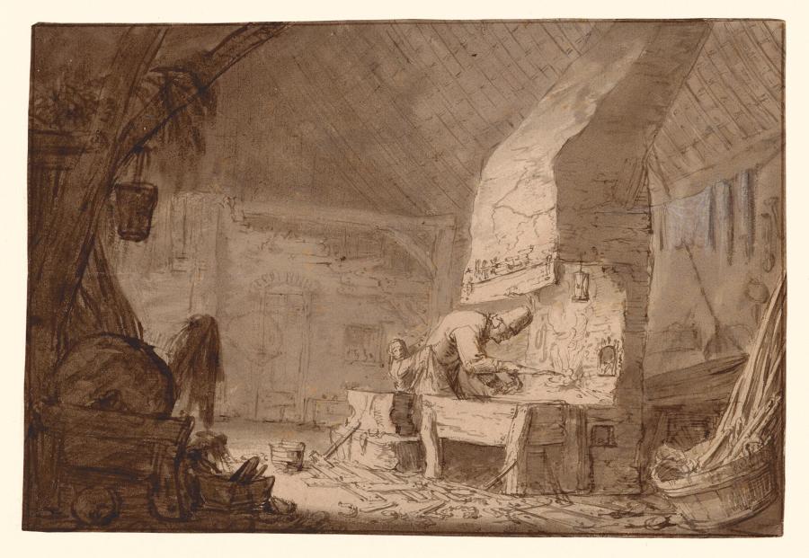 Interior of a Forge
