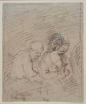 boerenechtpaar-de-vrouw-met-zuigeling