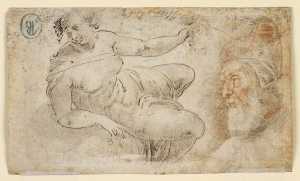 Reclining Woman and Portrait of a Doge