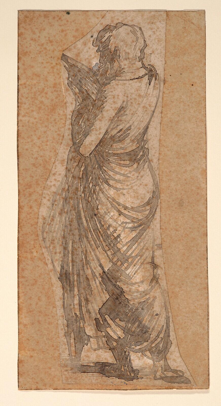 Study of a Standing Man Seen from Behind