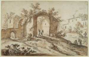 view-of-ruin-with-gate