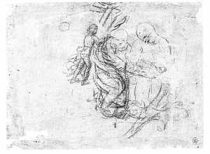 three-sketches-of-the-holy-family-a-young-man-by-the-stairs