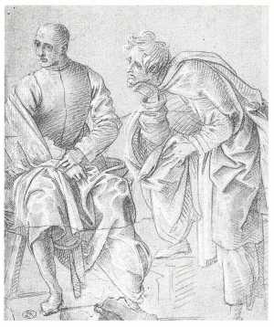 study-of-two-draped-men