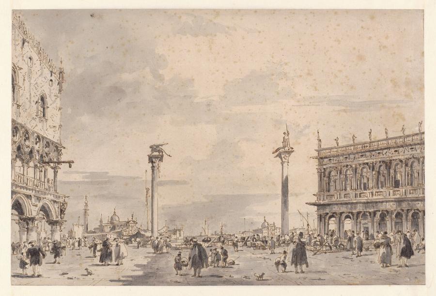 De Piazzetta te Venetië