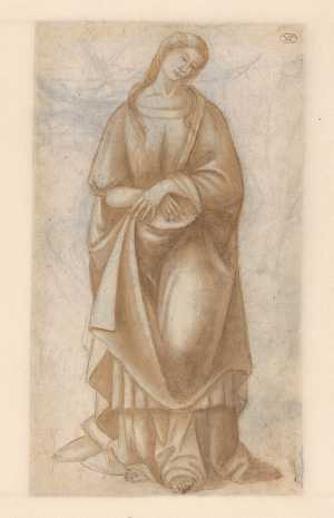 Standing Robed Woman