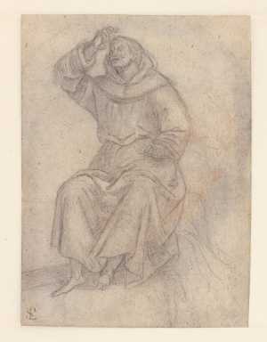 seated-monk-with-raised-right-arm