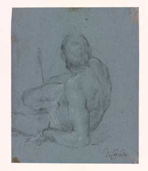 studie-de-liggende-heilige-sebastiaan