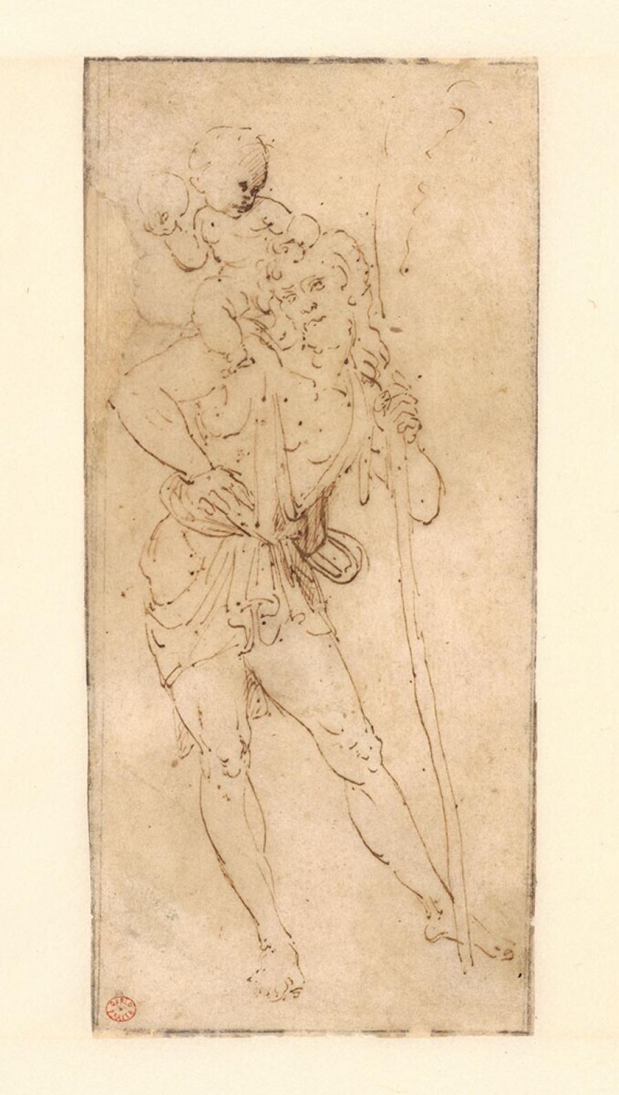 Heilige Christoffel met het Christuskind