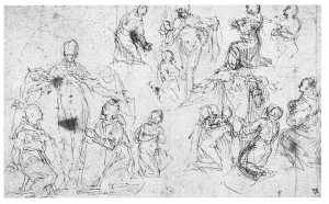 composition-studies-for-a-madonna-della-misericordia