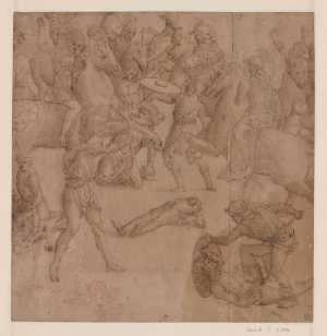 battle-between-horsemen-and-infantry