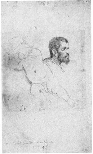 hoofd-van-een-bebaarde-man-en-een-studie-van-een-putto