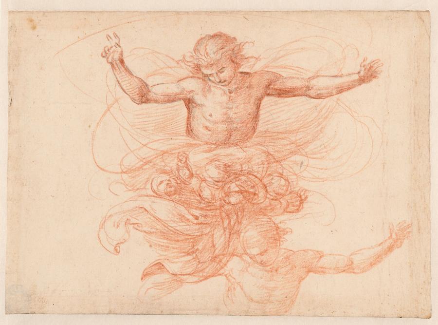 Twee studies voor Christus in de ‘Madonna della Misericordia’