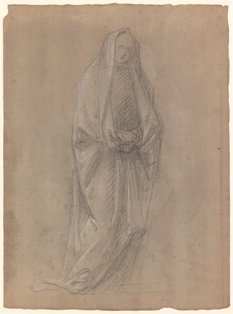 Study for One of the Three Marys in the 'Noli me tangere'