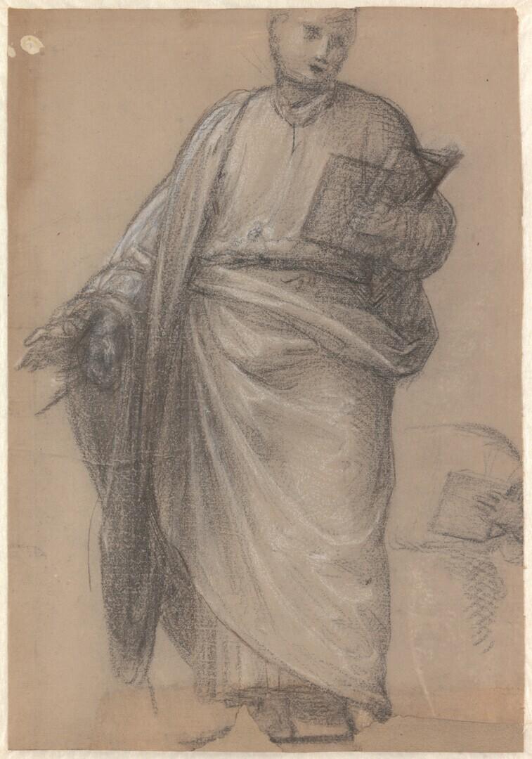 Study for Saint Bartholomew and Saint Peter