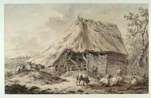 herdersjongen-met-hond-en-schapen-bij-een-schaapskooi