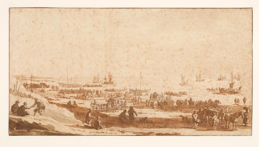 The Departure of King Charles II from Scheveningen to England on 2 June 1660
