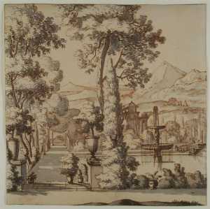 landgoed-met-fontein-in-bergachtige-omgeving