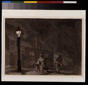 a-street-at-night-during-heavy-winds