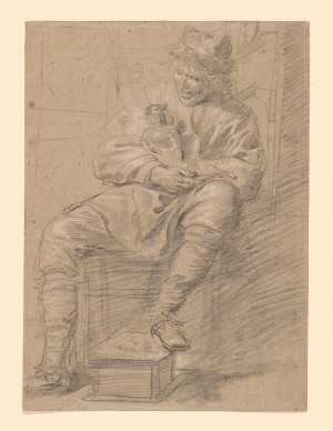 een-man-zittend-op-een-stoel