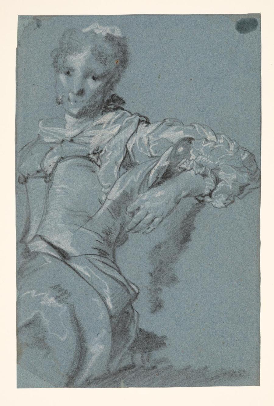 Seated Female Figure