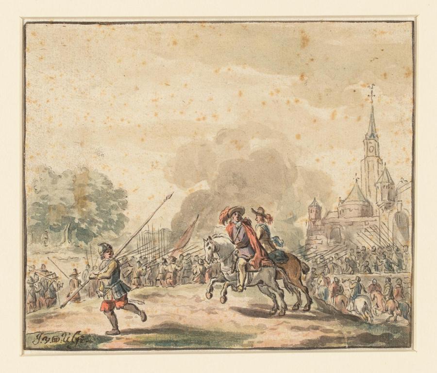 The Flight of King Charles II of England from Worcester