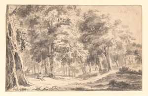 forest-view-with-a-seated-draughtsman