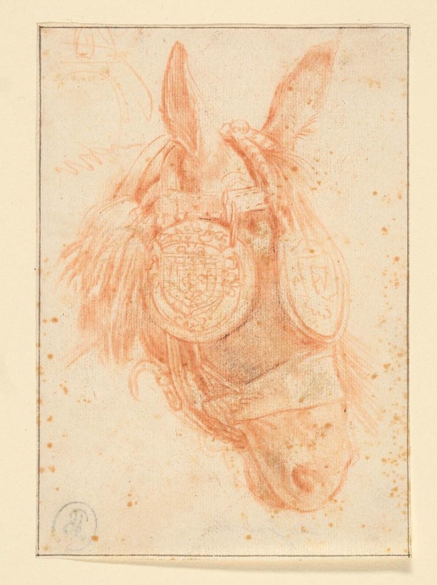 The Head of a Mule with Harness