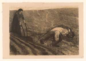 ploegtrekkers-en-vrouw