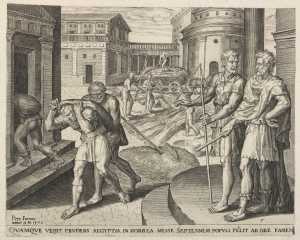 de-farao-laat-het-koren-opslaan-voor-de-zeven-magere-jaren