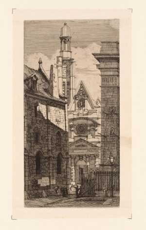 gezicht-op-de-saint-etienne-du-mont-parijs