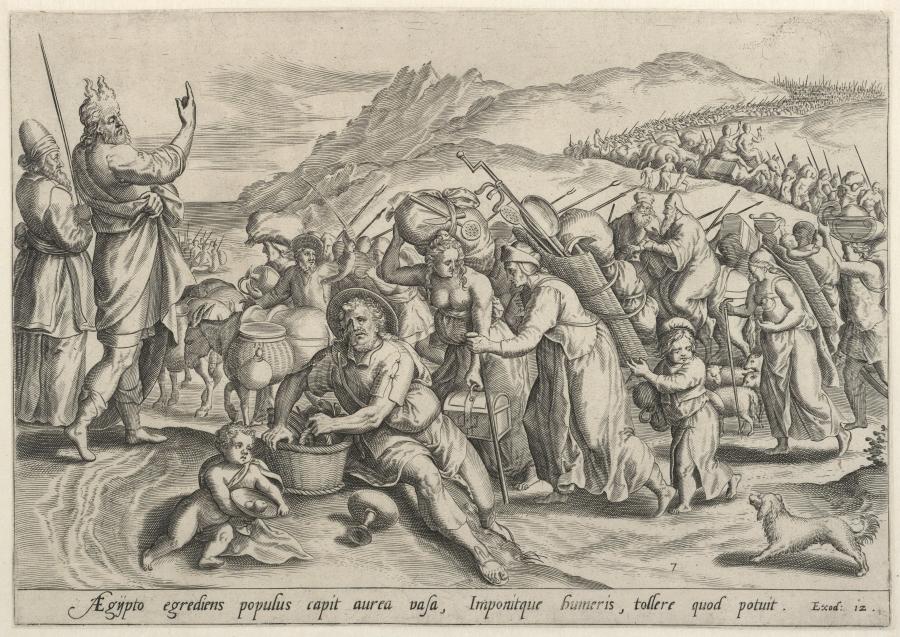 De uittocht uit Egypte - Museum Boijmans Van Beuningen