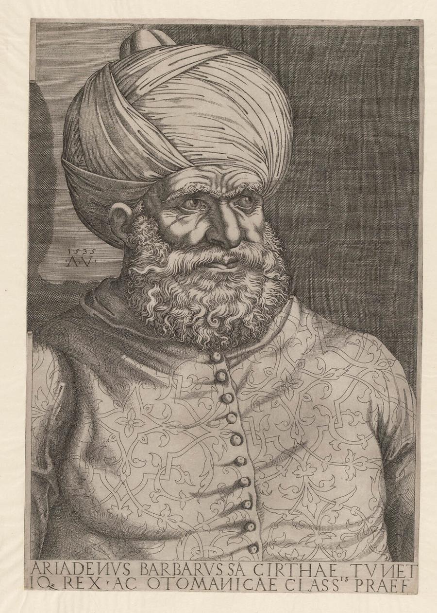 Portrait of Hayreddin Barbarossa