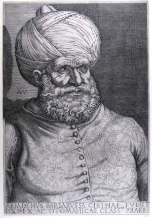 Portret van Khair ad Din (Barbarossa)